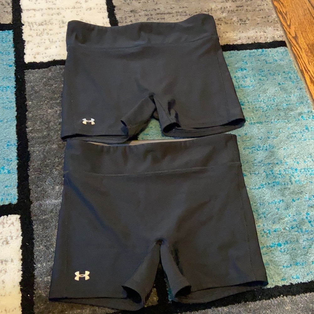 2 pairs Under Armour shirt shorts
